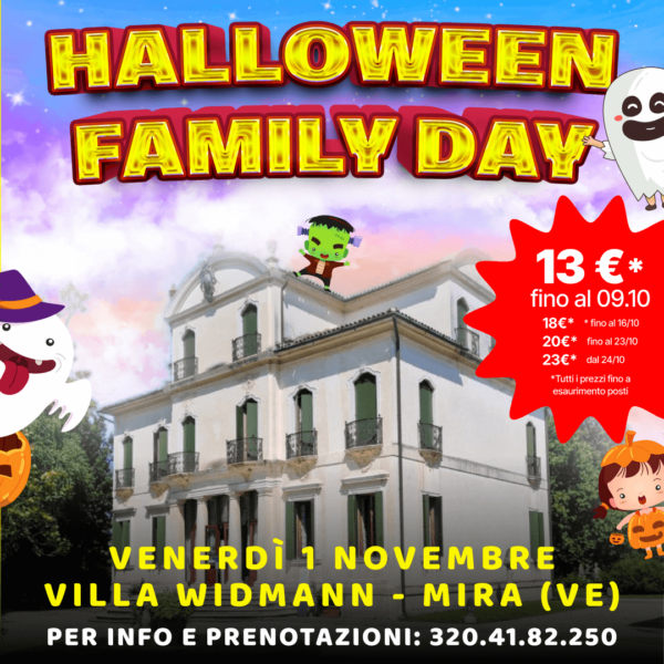 HALLOWEEN FAMILY DAY - VILLA WIDMANN - MIRA