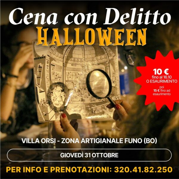 CENA CON DELITTO – VILLA ORSI - FUNO