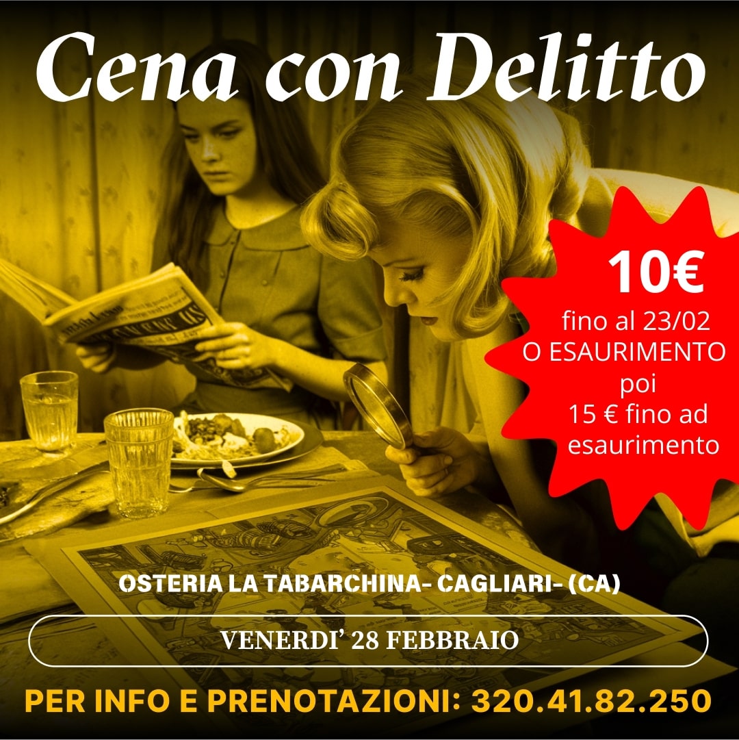 CENA CON DELITTO – OSTERIA TABARCHINA
